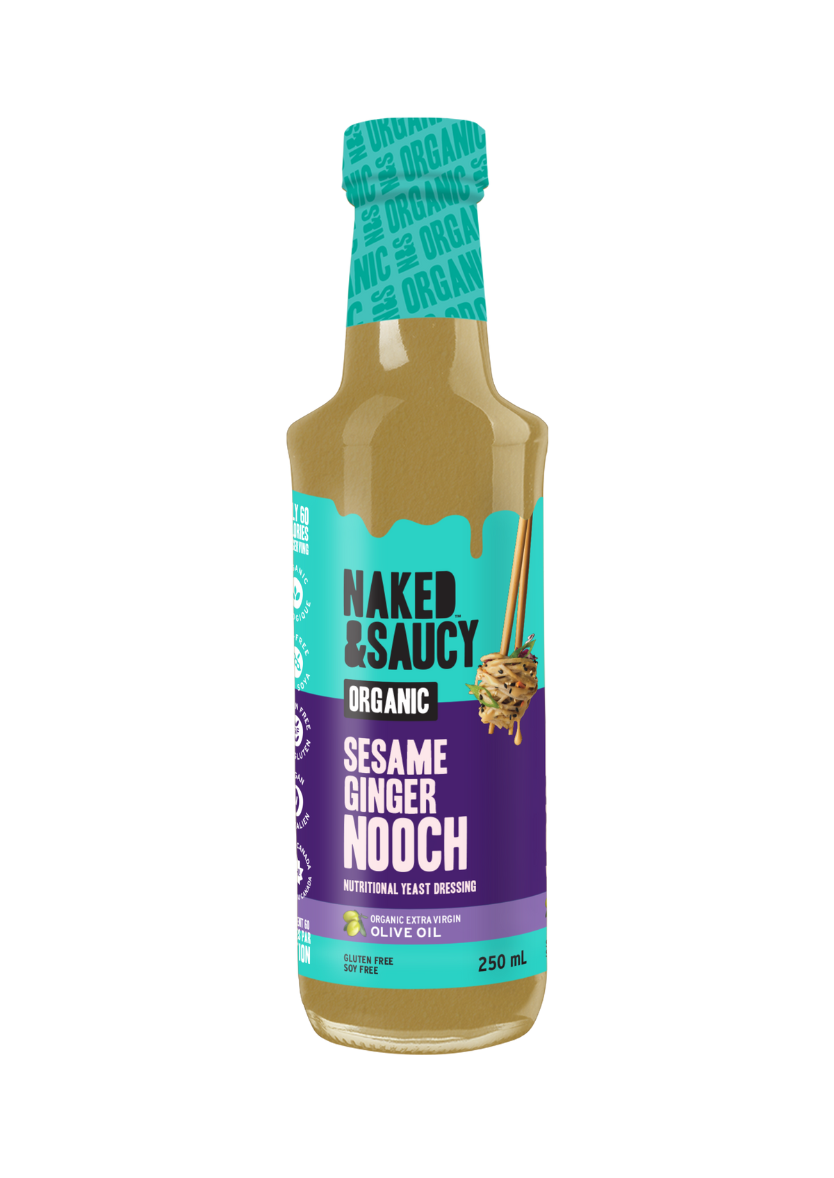 Sesame Ginger Nooch - Naked & Saucy