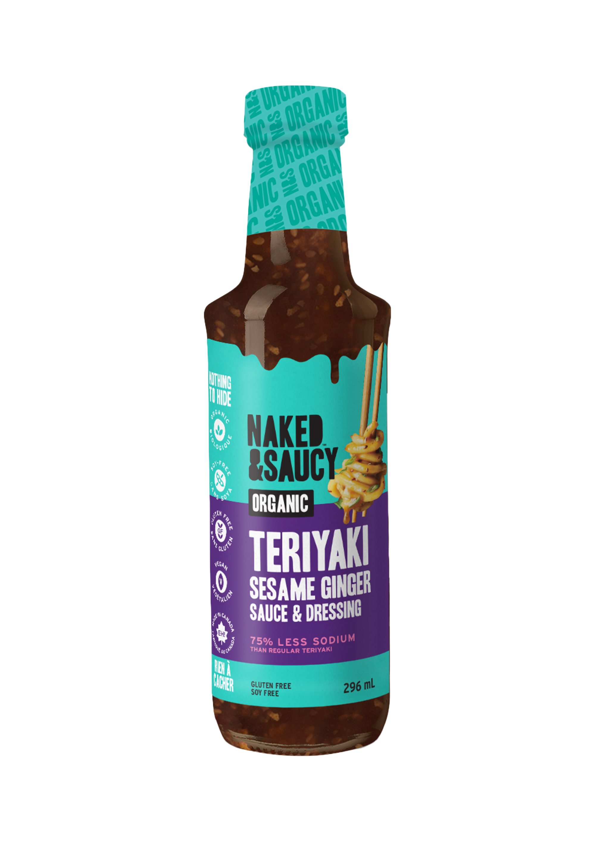 Teriyaki - Sesame Ginger | Naked Natural Foods Canada - Naked & Saucy